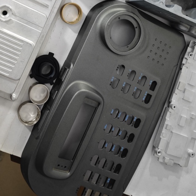 Industrial Telecom IP Phone Aluminum Front Fascia Panel